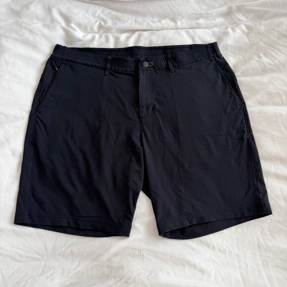 Public Rec Athletic Chino Shorts Black Golf Men’s Size 38 - Picture 1 of 4